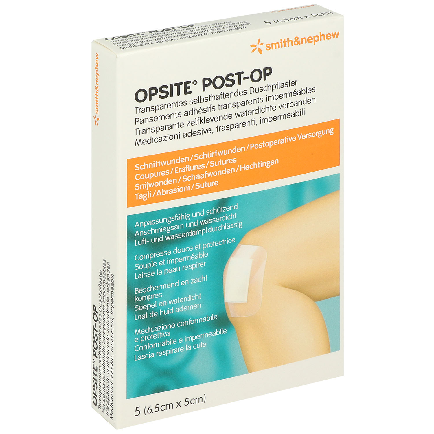 Opsite Post-OP Wundverband 5 x 6.5 cm - 5 St.