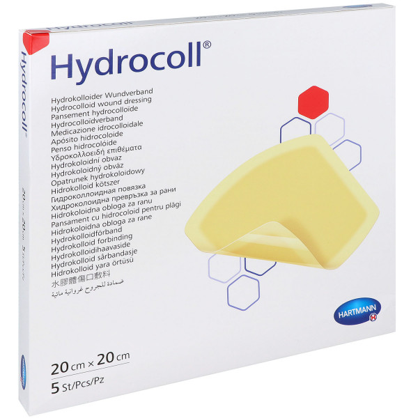 Hydrocoll Wundverband steril einzeln eingesiegelt
