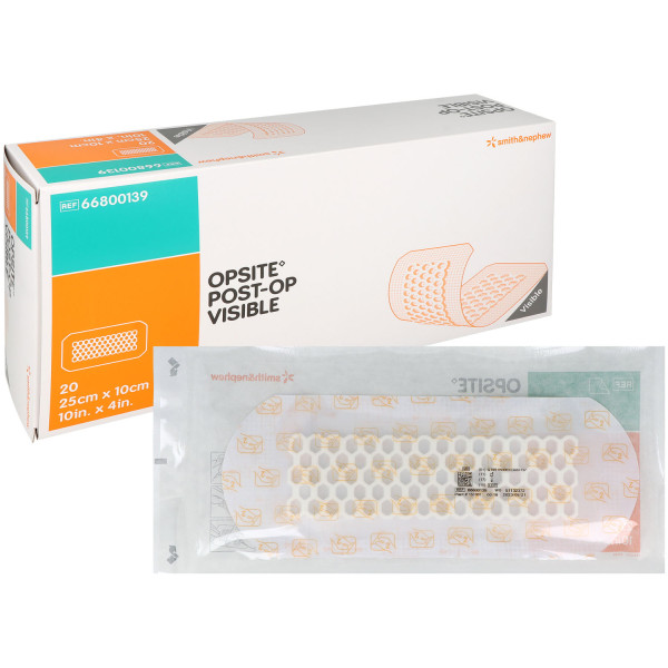 Opsite Post-OP Visible Folienverband mit Schaumstoffwundkissen, steril
