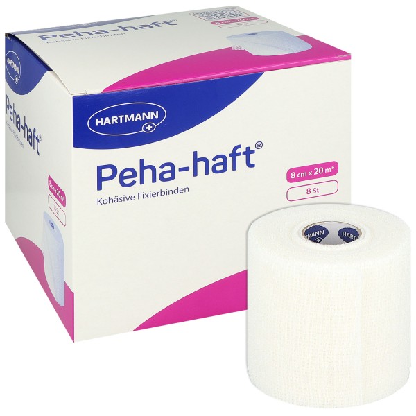 Peha-Haft Fixierbinde weiß latexfrei