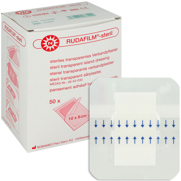 Rudafilm Verbandpflaster steril
