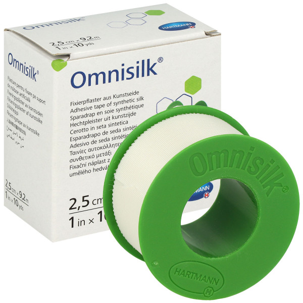 Omnisilk Fixierpflaster Kunstseide