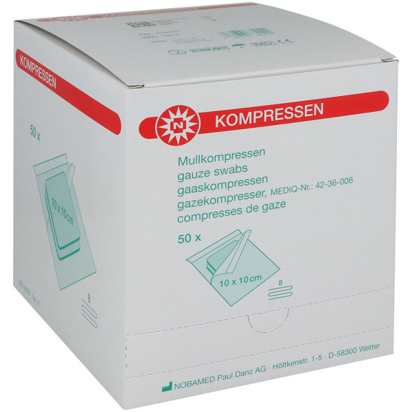 Nobamed Mullkompresse steril