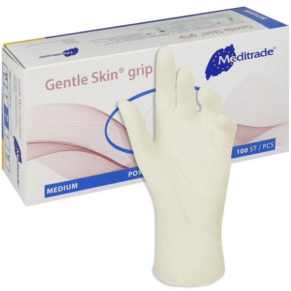 Gentle Skin® grip Latexhandschuh unsteril puderfrei