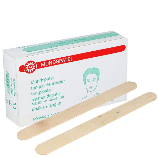 Nobamed Holzmundspatel 150 mm x 18 mm