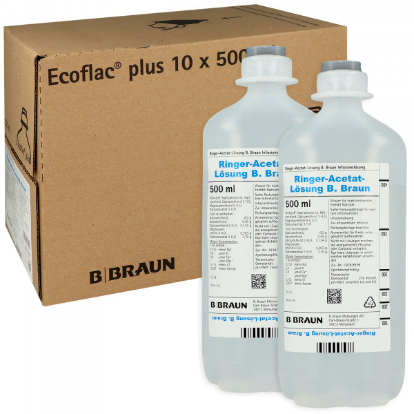 Ringer Acetat Infusionslösung Ecoflac plus