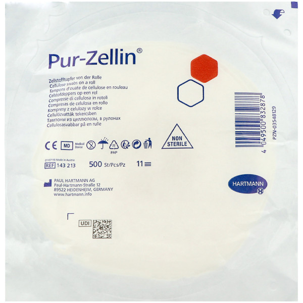 Pur-Zellin Zellstofftupfer