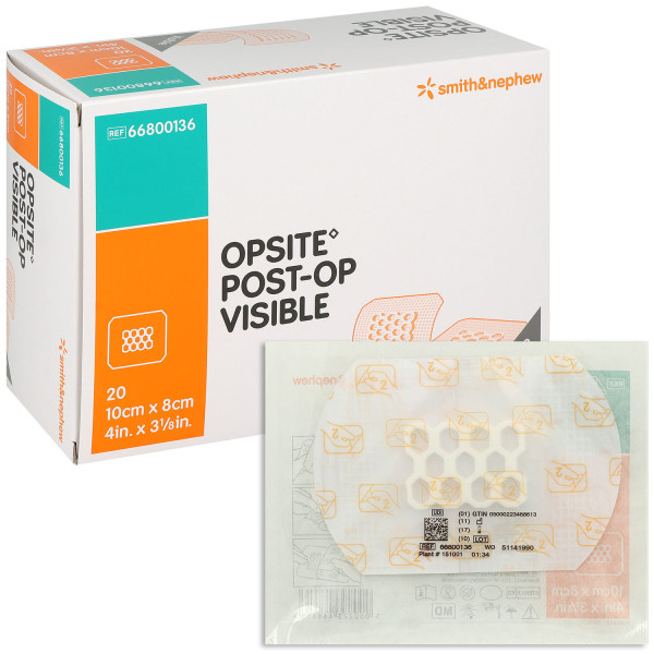 Opsite Post-OP Visible Folienverband mit Schaumstoffwundkissen, steril