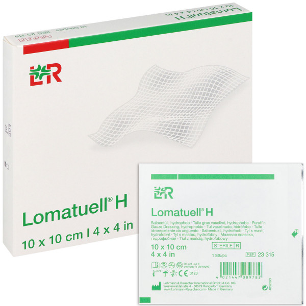 Lomatuell H Salbentüll, steril