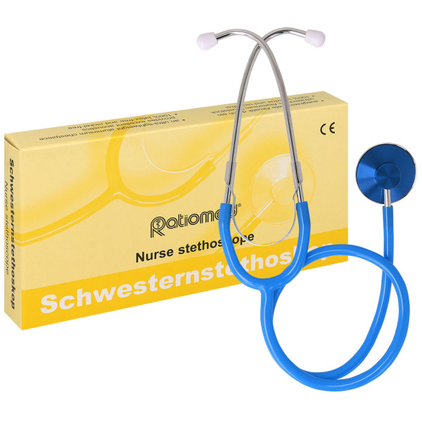 Flachkopf Stethoskop Schwester Schlauch