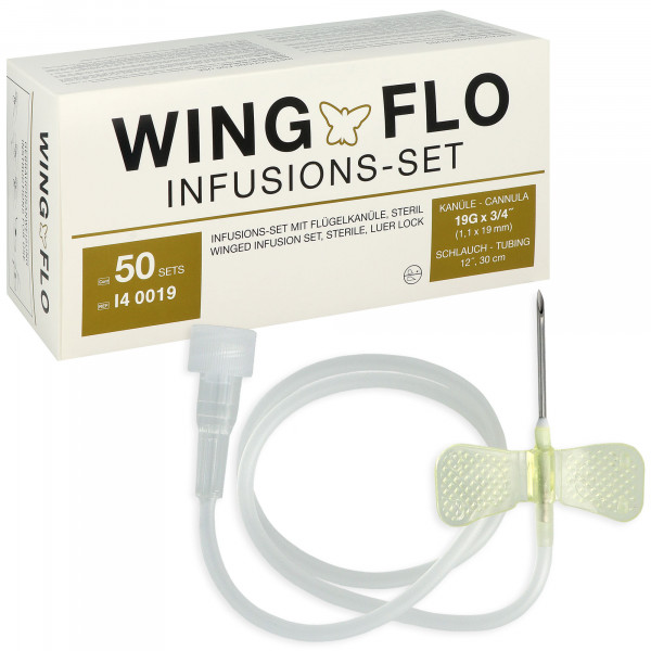 Wing-Flo Infusionsbesteck Venenpunktionskanüle
