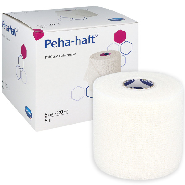 Peha-Haft Fixierbinde weiß latexfrei