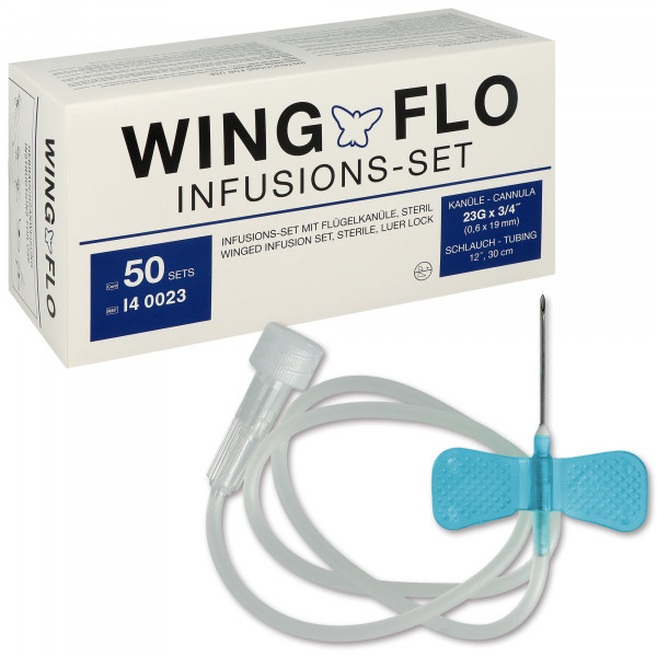 Wing-Flo Infusionsbesteck Venenpunktionskanüle