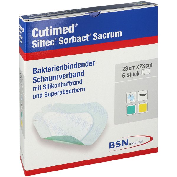 Cutimed Siltec Sorbact Sacrum