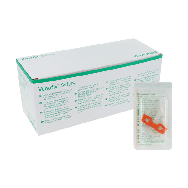 Venofix® Safety Punktionskanüle, Venenpunktionsbesteck mit Sicherheitsmechanismus