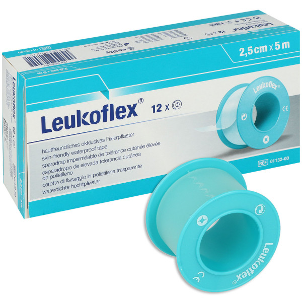 Leukoflex Verbandpflaster ohne Schutzring