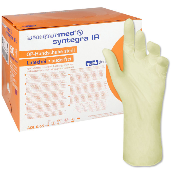 Sempermed Syntegra IR OP-Handschuhe steril puderfrei