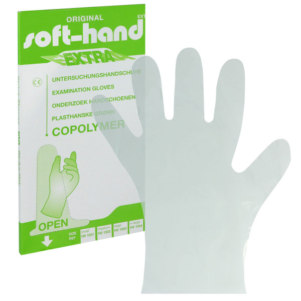 Soft-Hand Extra Copolymer-Untersuchungshandschuhe, unsteril