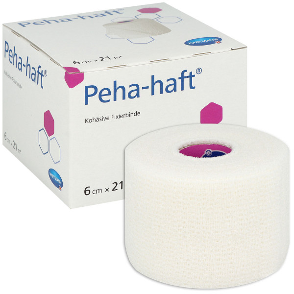 Peha-Haft Fixierbinde weiß latexfrei