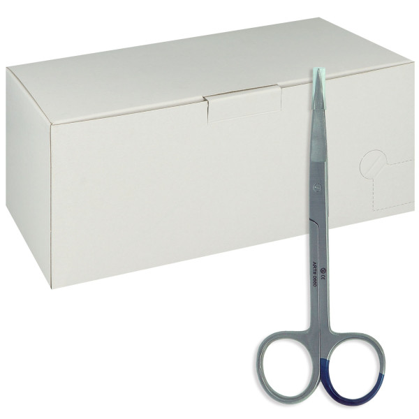 Einmal Iris Scheren, 4 1/2", steril