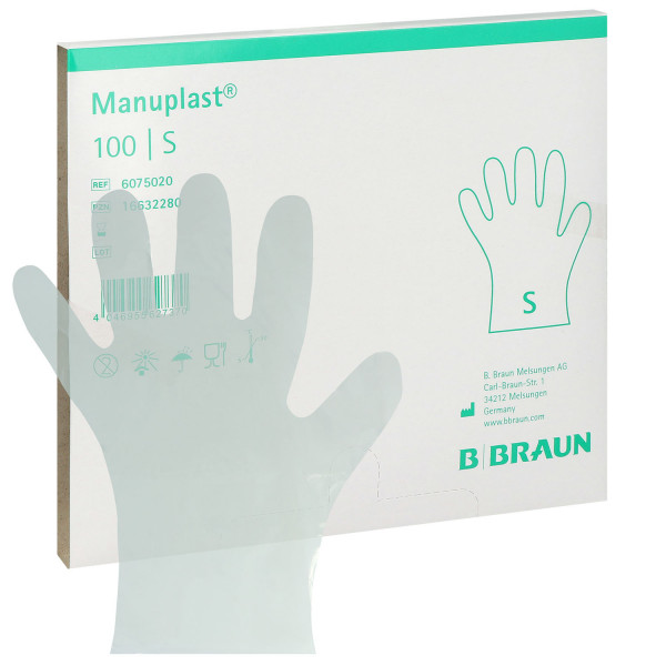 Manuplast Einmal Handschuhe PE