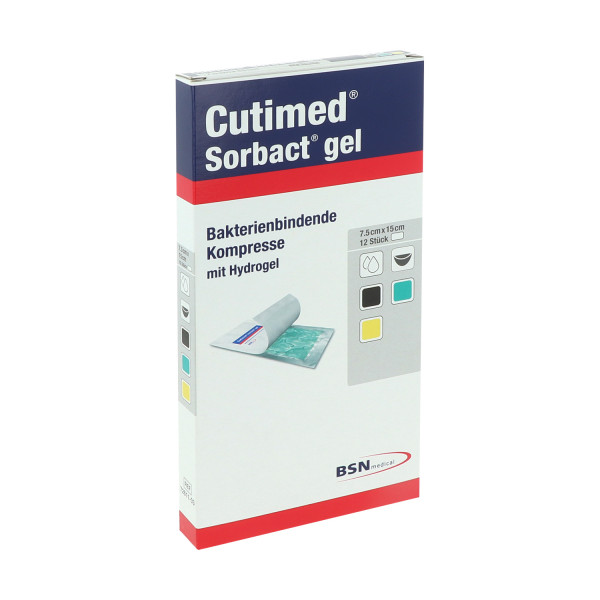 Cutimed Sorbact Gel, keimreduzierende Wundauflage