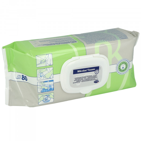 Mikrobac Tissues Flächendesinfektion Flow-Pack