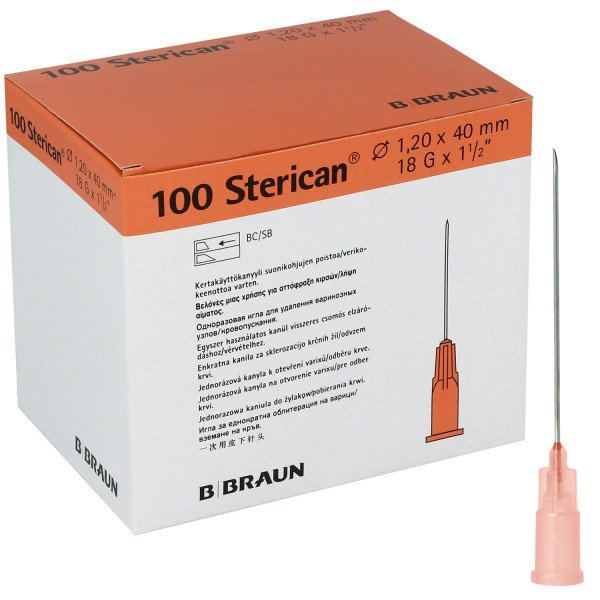 B. Braun STERICAN® Einmal-Kanülen in Sondergrößen, 100 Stück