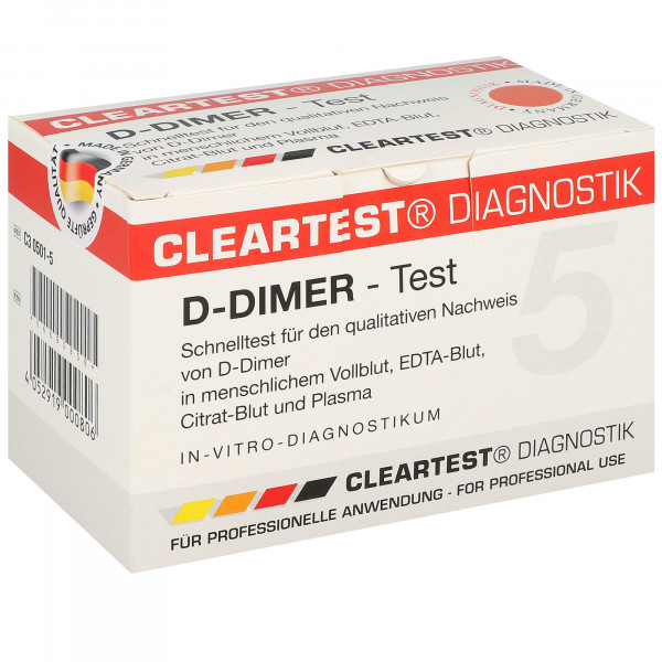 Cleartest D-Dimer Vollblut