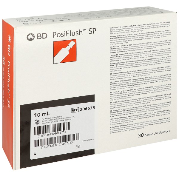 BD PosiFlush SP Spülsystem Fertigspritzen NaCl 0,9 %