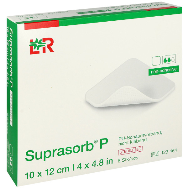 Suprasorb P PU-Schaumverband, steril, nicht klebend