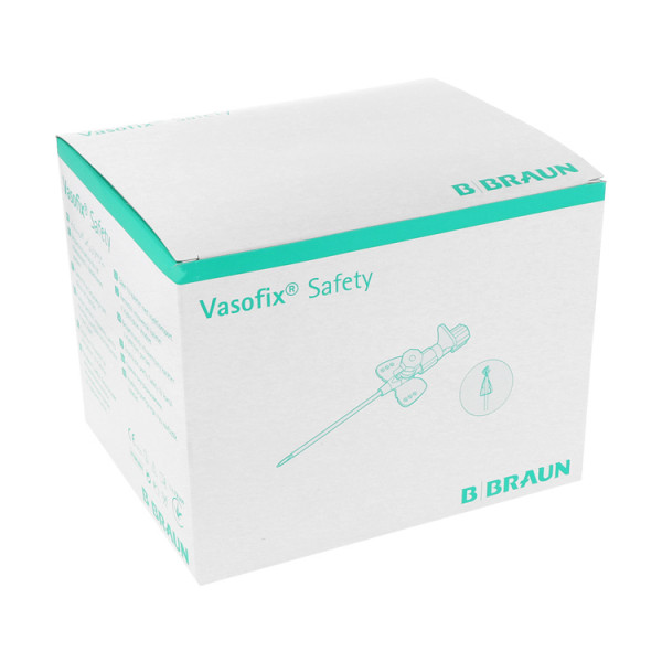 B. Braun Vasofix® Safety, Sicherheitsvenenverweilkanüle mit Zuspritzport