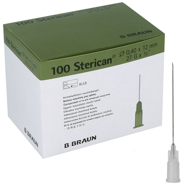 B. Braun STERICAN® Einmal-Kanülen in Sondergrößen, 100 Stück