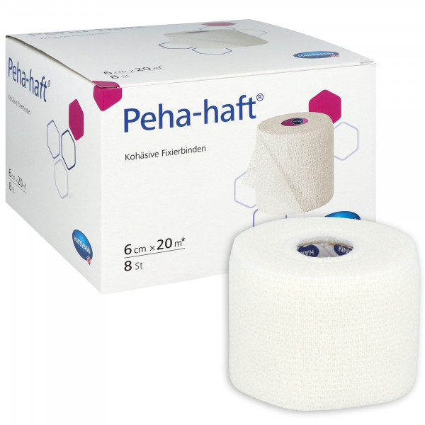 Peha-Haft Fixierbinde weiß latexfrei