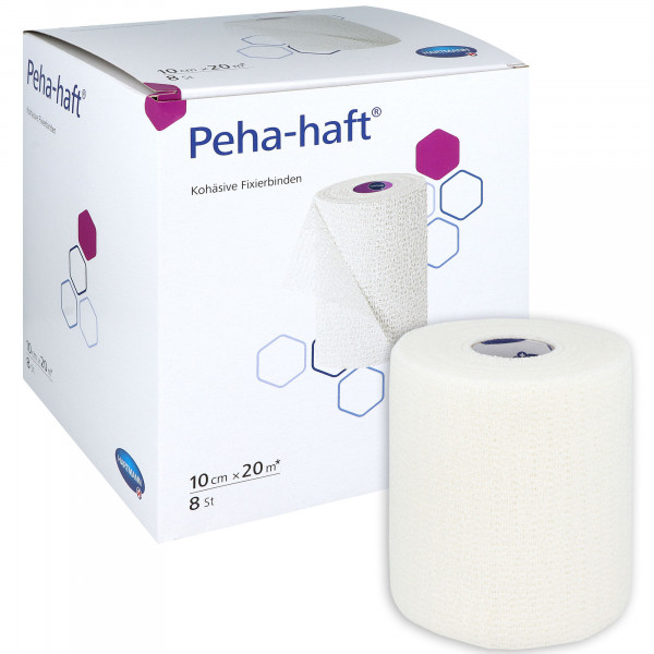 Peha-Haft Fixierbinde weiß latexfrei