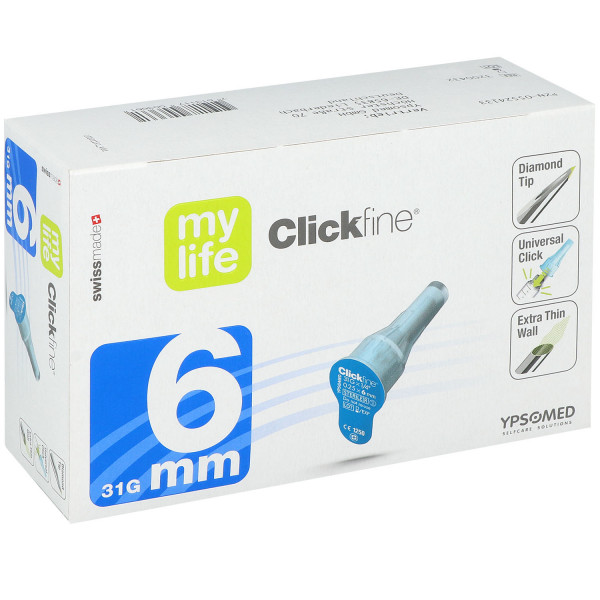 Mylife Clickfine Pen-Nadeln 100 Stück