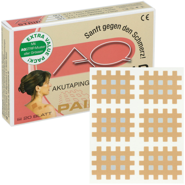AQ-Strip Gittertape zur Kinesiologie
