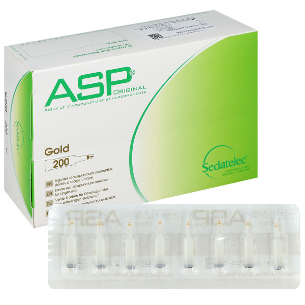 ASP Original Gold Akupunktur-Dauernadeln