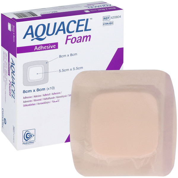 ConvaTec Aquacel Foam adhäsiv, haftender Schaumverband