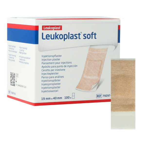 Leukoplast soft Injektionspflaster weiß