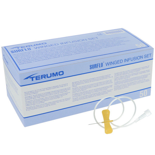 Surflo® Perfusionsbesteck zur Venenpunktion mit 30 cm Schlauch und Luer-Lock