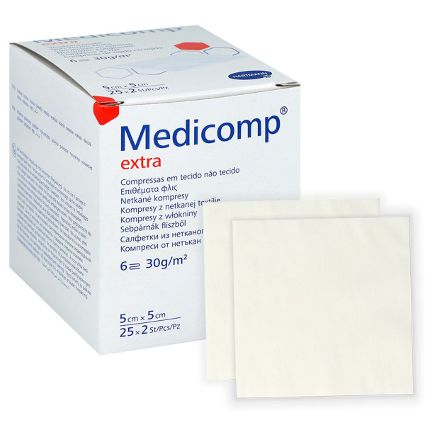 Medicomp Extra Vlieskompressen