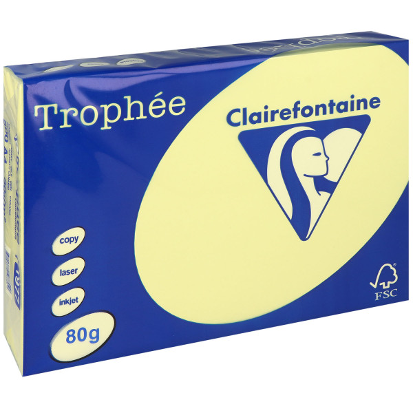 Clairefontaine Kopierpapier Trophée Color DIN A4 80 g/m²