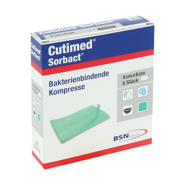Cutimed Sorbact hydrophober Wundverband, Kompresse