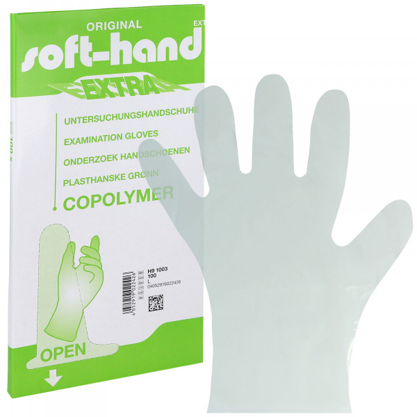 Soft-Hand Extra Copolymer-Untersuchungshandschuhe, unsteril