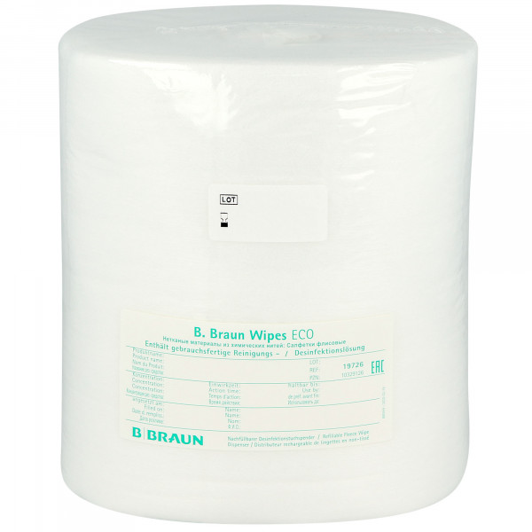 Vliesrolle B. Braun Wipes ECO