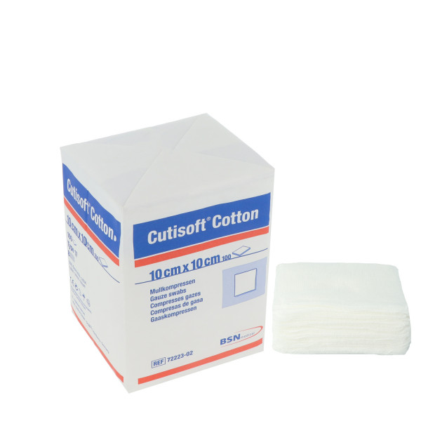Cutisoft® Cotton, Baumwollkompressen