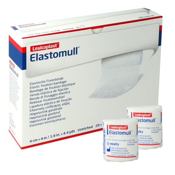 Elastomull farbige Fixierbinde, Haftbinde, 1 Stück
