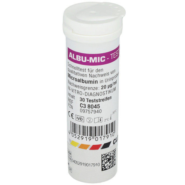Cleartest Albu-Mic Microalbumin Urintest