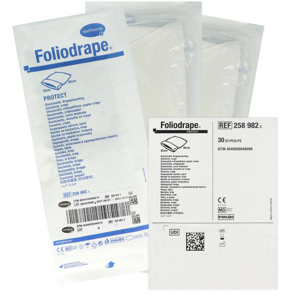 Foliodrape Protect Stockinetten einzeln verpackt